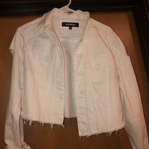 Cropped White Jacket